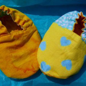 Handmade crib shoes